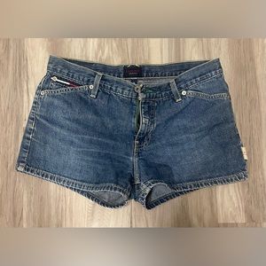 Vintage Tommy Hilfiger Jean Shorts Cargo Sz 9 junior